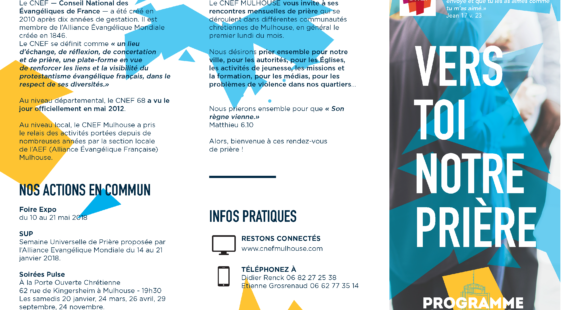 Calendrier CNEF Mulhouse 2018